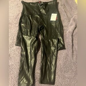 NWT Spanx faux leather leggings